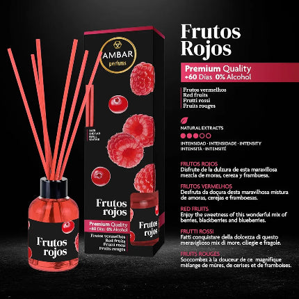 Namų kvapai su lazdelėmis "Frutos rojos"